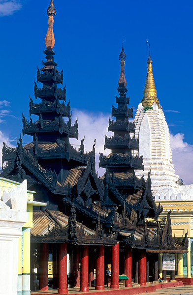 Visit to Shwezigon Paya in Bagan Myanmar on a clear day Digital Download