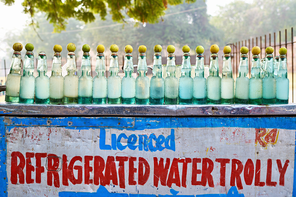 Selling refrigerated water bottles in Delhi India Digital Download