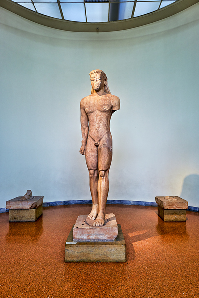 Statue of youth in National Archaeological Museum of Athens Gree Digital Download