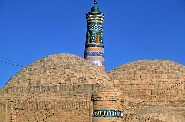 Exploring the historic architecture of Khiva in Uzbekistan Digital Download