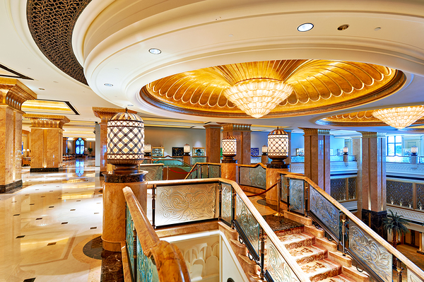 Visit Emirates Palace Hotel in Abu Dhabi and explore its design Digital Download