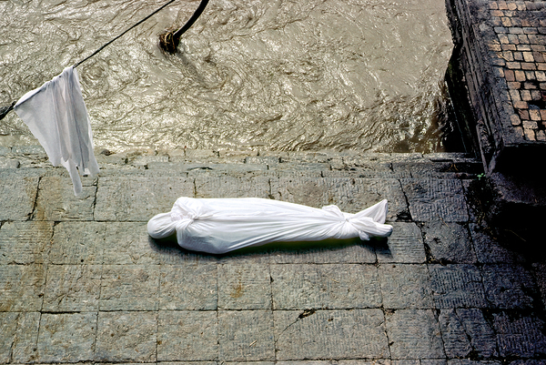 Cremation ceremony at Pashupatinath in Kathmandu Nepal Digital Download