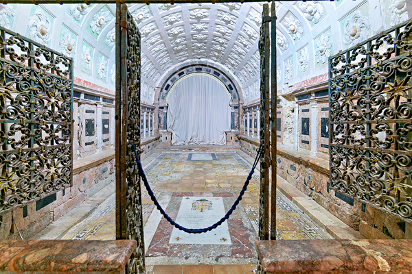 Exploring the crypt in the Norman Cathedral of Gerace Calabria I Digital Download