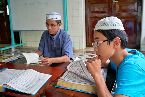 Learning together in a classroom in Ho Chi Minh City Digital Download