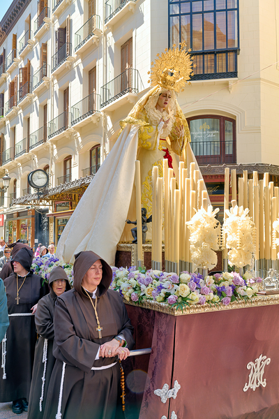 Zaragoza. Saragossa. Aragon. Spain.  Processions of the Easter Holy Week Digital Download