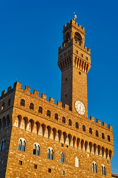 Palazzo Vecchio stands in Piazza Signoria Florence Tuscany It Digital Download