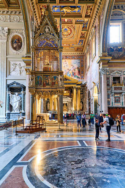 Exploring the archbasilica cathedral in rome Digital Download