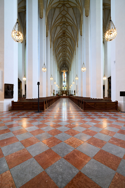 Explore the interior of Frauenkirche cathedral in Munich German Digital Download
