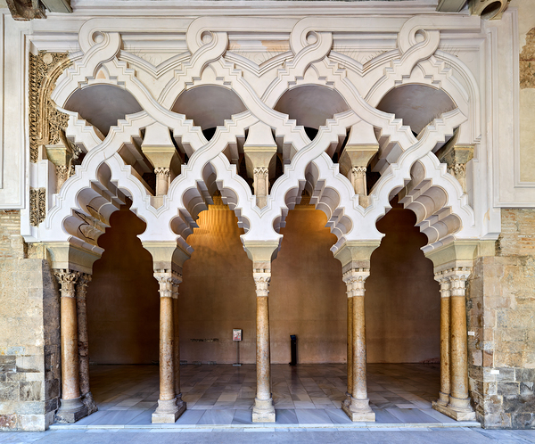 Zaragoza. Saragossa. Aragon. Spain. Aljafería Palace Digital Download