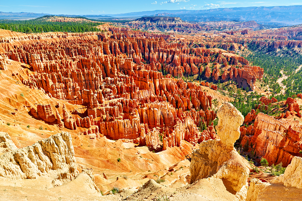 View from inspiration point in bryce canyon national park Digital Download
