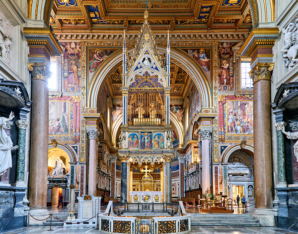 Visit the archbasilica cathedral of the most holy savior in rome Digital Download