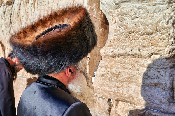 Orthodox Jews praying at the Wailing Wall in Jerusalem Israel Digital Download