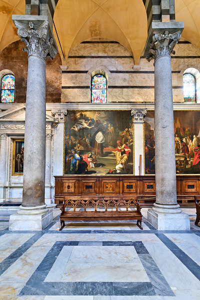 Exploring the interior of the Cathedral in Pisa Tuscany Italy Digital Download