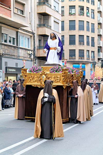 Zaragoza. Saragossa. Aragon. Spain.  Processions of the Easter Holy Week Digital Download