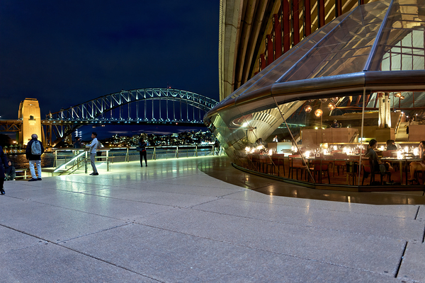Sydney Opera House and Harbour Bridge at night. Digital Download