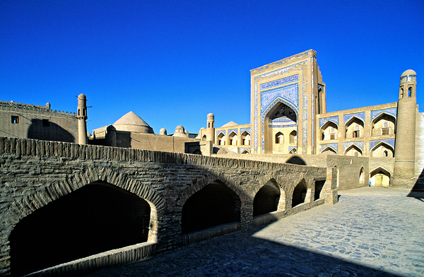 Exploring the ancient architecture in Khiva Uzbekistan Digital Download