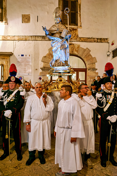 Apulia Puglia Italy. Ostuni. Festival of Saint Orontius. Procession with the statue of the Saint Digital Download