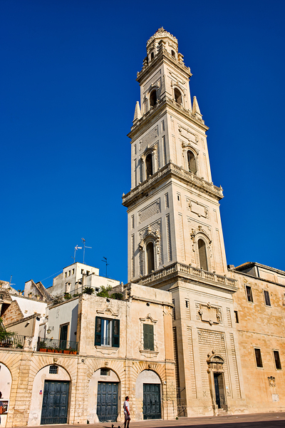 Apulia Puglia Salento Italy. Lecce. Cathedral Maria Santissima Assunta and Saint Orontius Digital Download