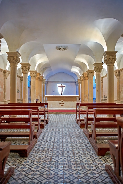 Apulia Puglia Salento Italy. Lecce. Cathedral Maria Santissima Assunta and Saint Orontius. The crypt Digital Download