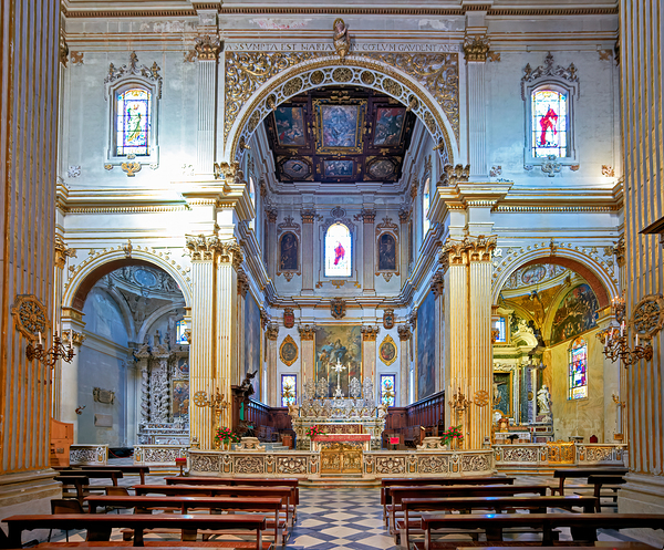 Apulia Puglia Salento Italy. Lecce. Cathedral Maria Santissima Assunta and Saint Orontius Digital Download