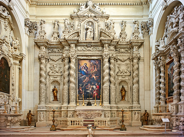 Apulia Puglia Salento Italy. Lecce. Santa Irene church Digital Download
