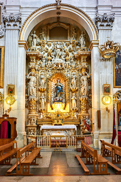 Apulia Puglia Salento Italy. Lecce. Santa Chiara church Digital Download