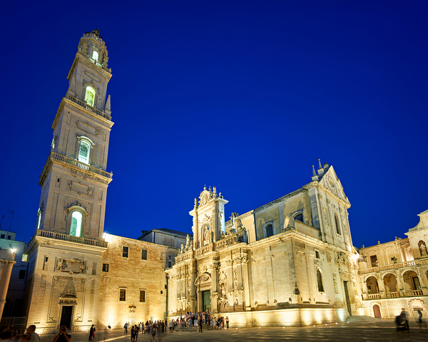 Apulia Puglia Salento Italy. Lecce. Cathedral Maria Santissima Assunta and Saint Orontius Digital Download