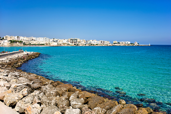 Apulia Puglia Salento. Italy. Otranto. The beach Digital Download