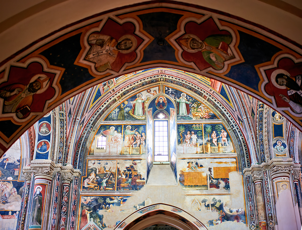 Salento. Apulia Puglia Italy. Galatina. Santa Caterina dAlessandria church. Frescoes by Francesco dArezzo Digital Download