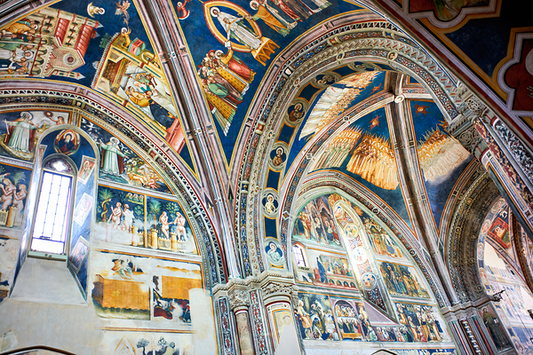 Salento. Apulia Puglia Italy. Galatina. Santa Caterina dAlessandria church. Frescoes by Francesco dArezzo Digital Download