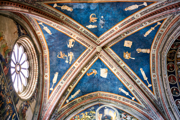 Salento. Apulia Puglia Italy. Galatina. Santa Caterina dAlessandria church. Frescoes by Francesco dArezzo Digital Download