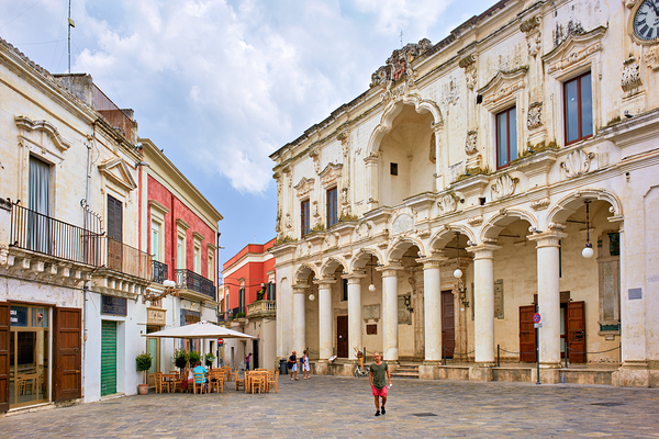 Salento. Apulia Puglia Italy. Nardò. Salandra square Digital Download
