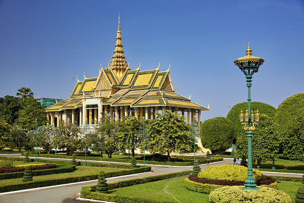 The Throne Hall at the Royal Palace Phnom Penh Cambodia Digital Download