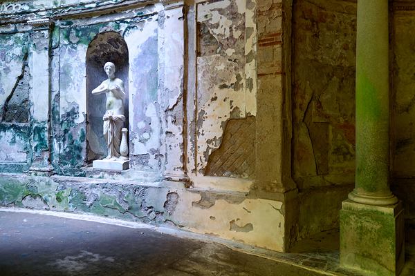 Caserta Campania Italy. The Royal Palace. The Cryptoporticus at the Bath of Venus Digital Download