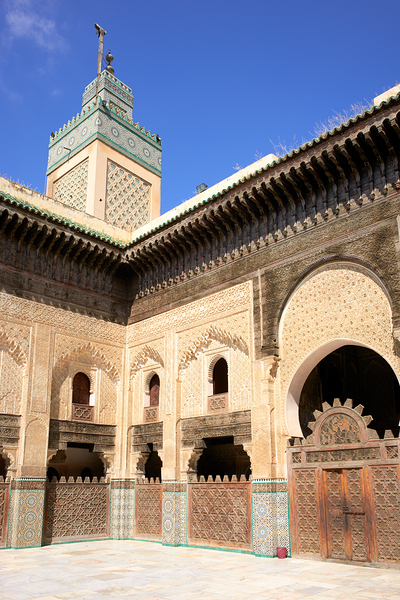 Morocco Fez. Bou Inania Madrasa Digital Download
