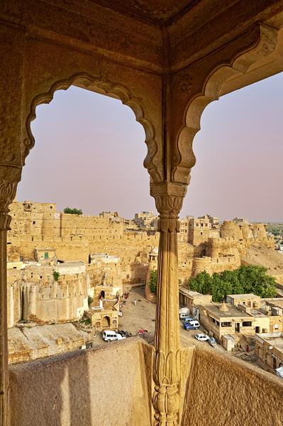 India Rajasthan jaisalmer. The walls at sunset Digital Download