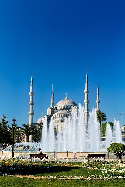 Istanbul Turkey. The Blue Mosque Digital Download