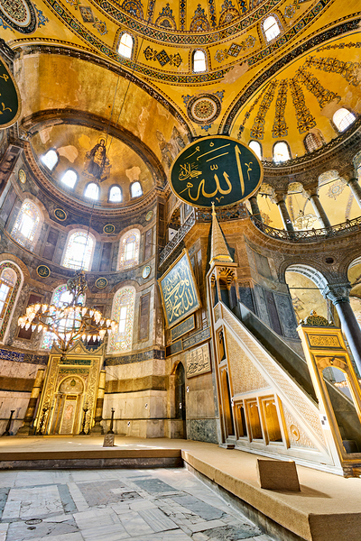 Istanbul Turkey. Hagia Sophia Grand Mosque Digital Download