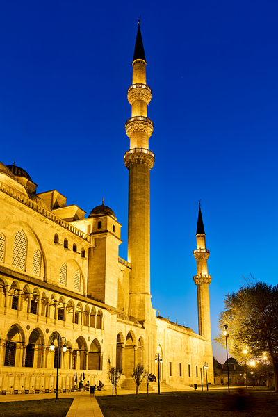 Istanbul Turkey. Süleymaniye Mosque at sunset Digital Download