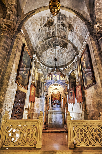 Jerusalem Israel. The church of the Holy Sepulchre Digital Download