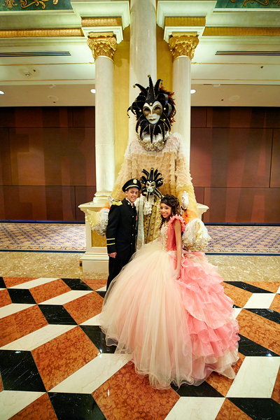 Venetian masks at the lobby of venetian Hotel. Las Vegas Nevada USA Digital Download