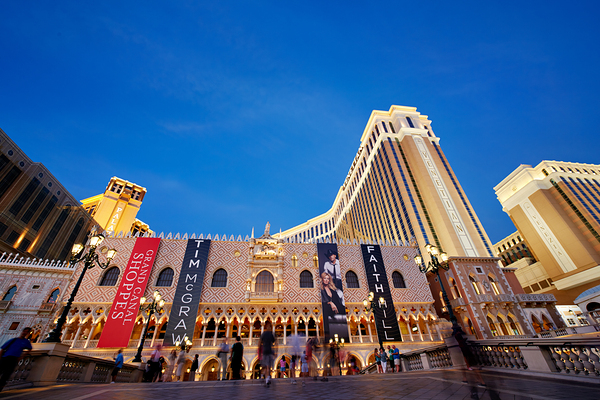 Venetian Hotel at Sunset. Las Vegas Nevada USA Digital Download