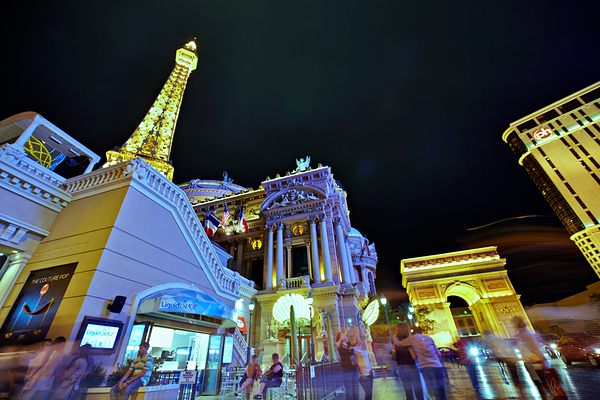 The Strip by night. Las Vegas Nevada USA Digital Download