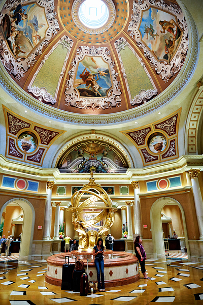 The Lobby of Venetian Hotel. Las Vegas Nevada USA Digital Download