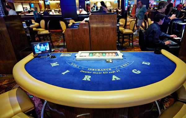 Roulette table at the Casino of Caesars Palace Hotel. Las Vegas Nevada USA Digital Download