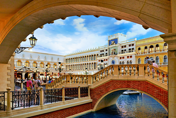 Little Venice at Venetian Hotel and Casino. Las Vegas Nevada USA Digital Download