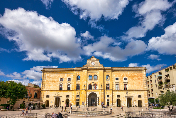 Matera Basilicata Italy. Piazza Vittorio Veneto Digital Download