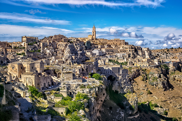 Matera Basilicata Italy. Cityscape. I sassi di Matera Digital Download