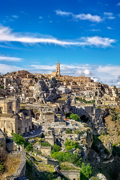 Matera Basilicata Italy. Cityscape. I sassi di Matera Digital Download
