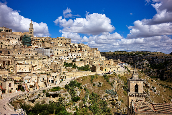 Matera Basilicata Italy. Cityscape. I sassi di Matera Digital Download